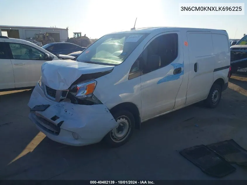 2020 Nissan Nv200 Compact Cargo S Xtronic Cvt VIN: 3N6CM0KNXLK696225 Lot: 40482139