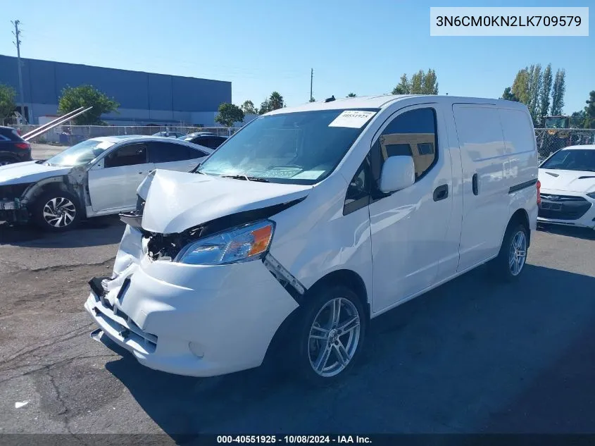 2020 Nissan Nv200 Compact Cargo Sv Xtronic Cvt VIN: 3N6CM0KN2LK709579 Lot: 40551925