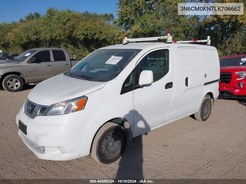 2020 Nissan Nv200 Compact Cargo Sv Xtronic Cvt VIN: 3N6CM0KN7LK706662 Lot: 40559324