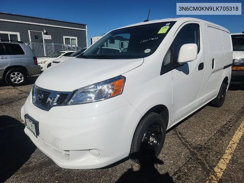 2020 Nissan Nv200 Compact Cargo Sv Xtronic Cvt VIN: 3N6CM0KN9LK705318 Lot: 40597536