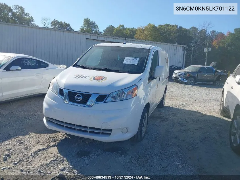 2020 Nissan Nv200 Compact Cargo 2.5S/2.5Sv VIN: 3N6CM0KN5LK701122 Lot: 40634519