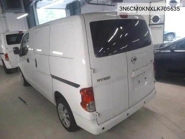 2020 Nissan Nv200 Compact Cargo Sv Xtronic Cvt VIN: 3N6CM0KNXLK705635 Lot: 40697172