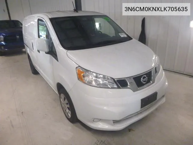 2020 Nissan Nv200 Compact Cargo Sv Xtronic Cvt VIN: 3N6CM0KNXLK705635 Lot: 40697172