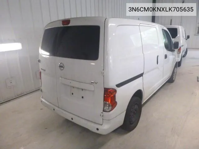 2020 Nissan Nv200 Compact Cargo Sv Xtronic Cvt VIN: 3N6CM0KNXLK705635 Lot: 40697172