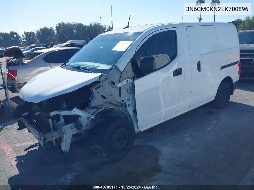 2020 Nissan Nv200 Compact Cargo S Xtronic Cvt VIN: 3N6CM0KN2LK700896 Lot: 40705171