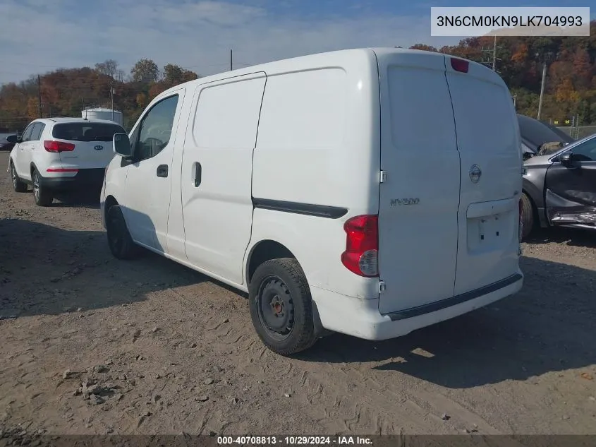 2020 Nissan Nv200 Compact Cargo Sv Xtronic Cvt VIN: 3N6CM0KN9LK704993 Lot: 40708813