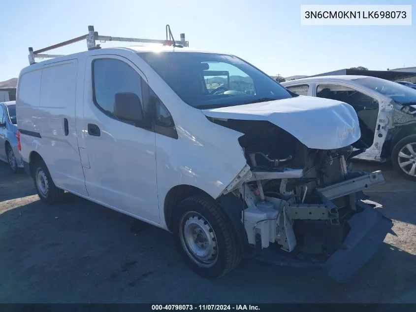 2020 Nissan Nv200 Compact Cargo S Xtronic Cvt VIN: 3N6CM0KN1LK698073 Lot: 40798073