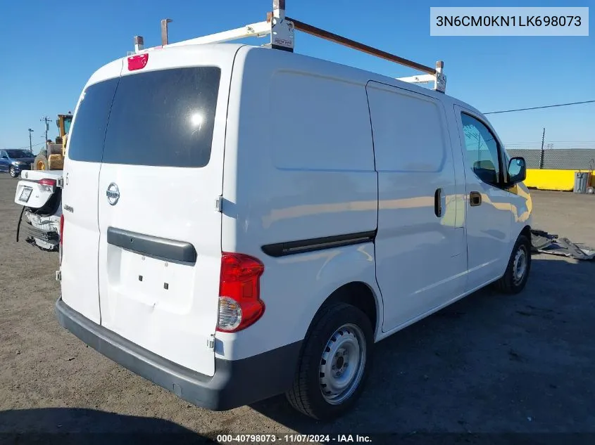 2020 Nissan Nv200 Compact Cargo S Xtronic Cvt VIN: 3N6CM0KN1LK698073 Lot: 40798073