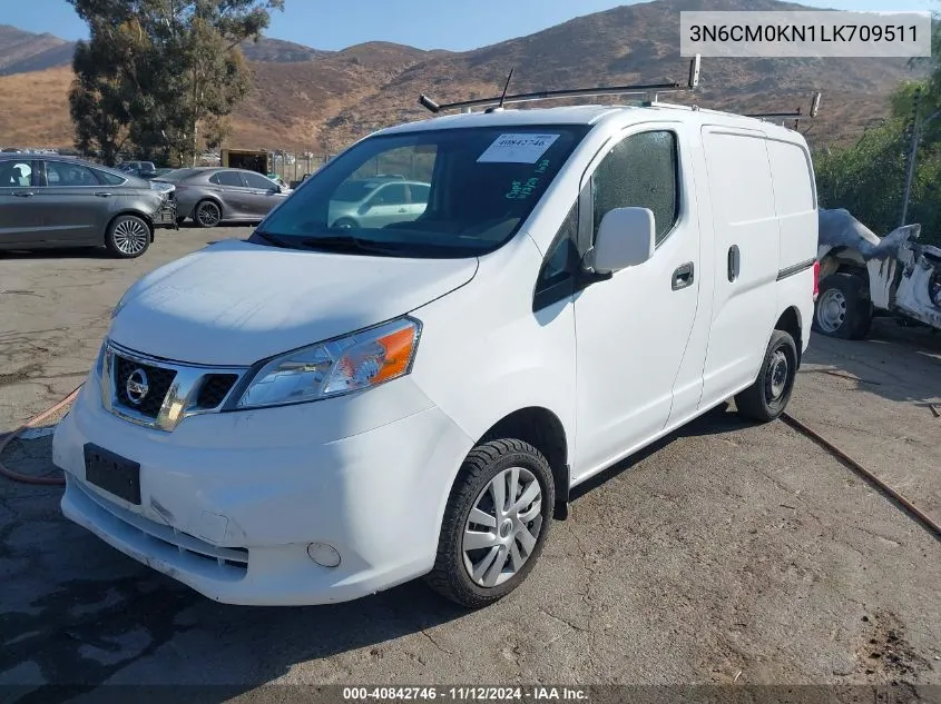 2020 Nissan Nv200 Compact Cargo Sv Xtronic Cvt VIN: 3N6CM0KN1LK709511 Lot: 40842746