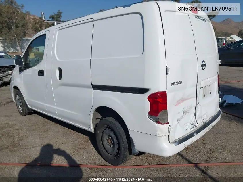 2020 Nissan Nv200 Compact Cargo Sv Xtronic Cvt VIN: 3N6CM0KN1LK709511 Lot: 40842746