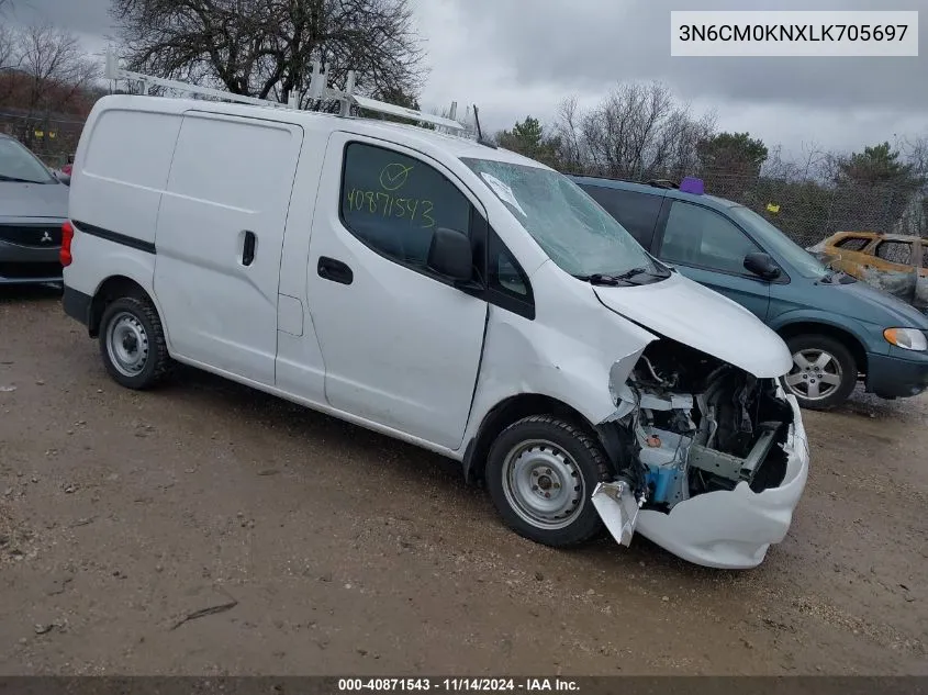 3N6CM0KNXLK705697 2020 Nissan Nv200 Compact Cargo S Xtronic Cvt