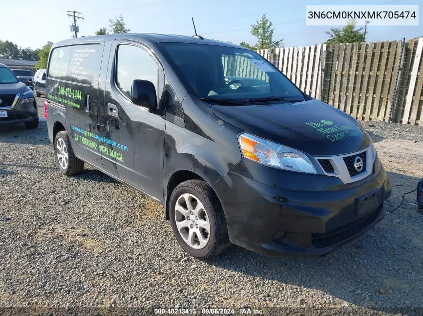 2021 Nissan Nv200 Compact Cargo Sv Xtronic Cvt VIN: 3N6CM0KNXMK705474 Lot: 40213413