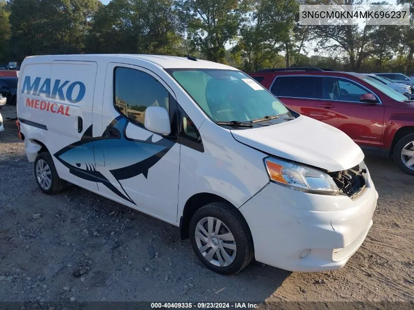 2021 Nissan Nv200 Compact Cargo Sv Xtronic Cvt VIN: 3N6CM0KN4MK696237 Lot: 40409335