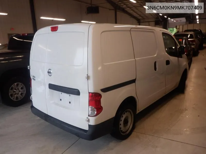 2021 Nissan Nv200 2.5S/2.5Sv VIN: 3N6CM0KN9MK707409 Lot: 40459101