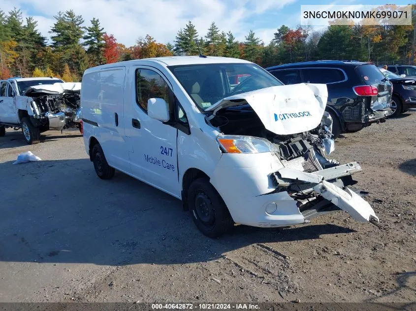 2021 Nissan Nv200 2.5S/2.5Sv VIN: 3N6CM0KN0MK699071 Lot: 40642872