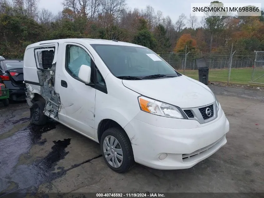 2021 Nissan Nv200 Compact Cargo Sv Xtronic Cvt VIN: 3N6CM0KN1MK698866 Lot: 40745592