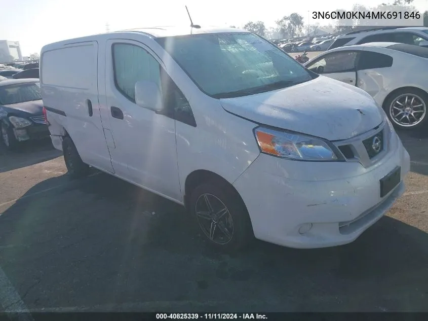 2021 Nissan Nv200 Compact Cargo Sv Xtronic Cvt VIN: 3N6CM0KN4MK691846 Lot: 40825339