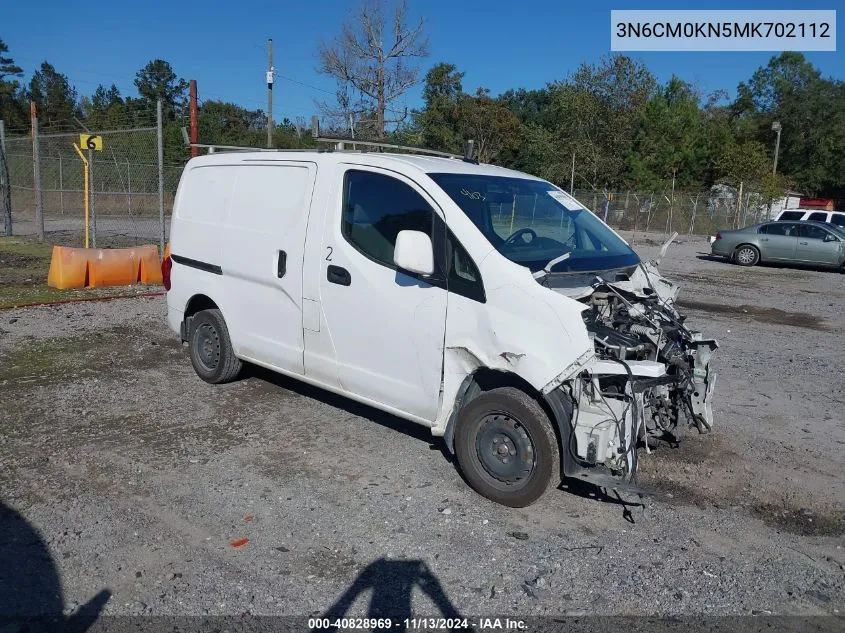 3N6CM0KN5MK702112 2021 Nissan Nv200 Compact Cargo Sv Xtronic Cvt