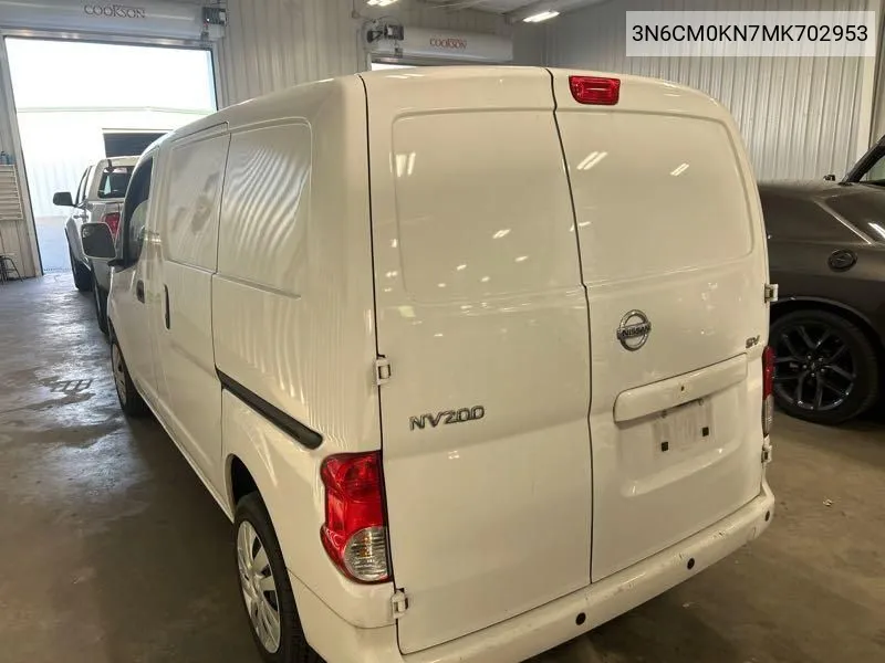 2021 Nissan Nv200 2.5S/2.5Sv VIN: 3N6CM0KN7MK702953 Lot: 40845017