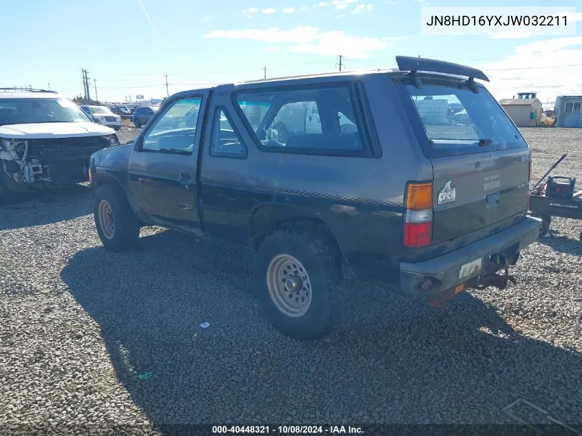 1988 Nissan Pathfinder VIN: JN8HD16YXJW032211 Lot: 40448321