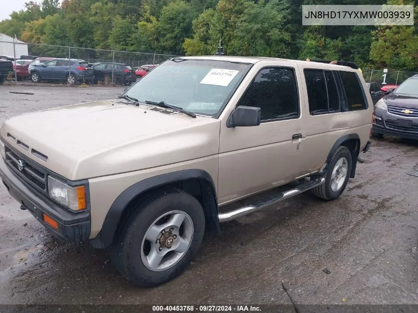 1991 Nissan Pathfinder Xe/Se VIN: JN8HD17YXMW003939 Lot: 40453758