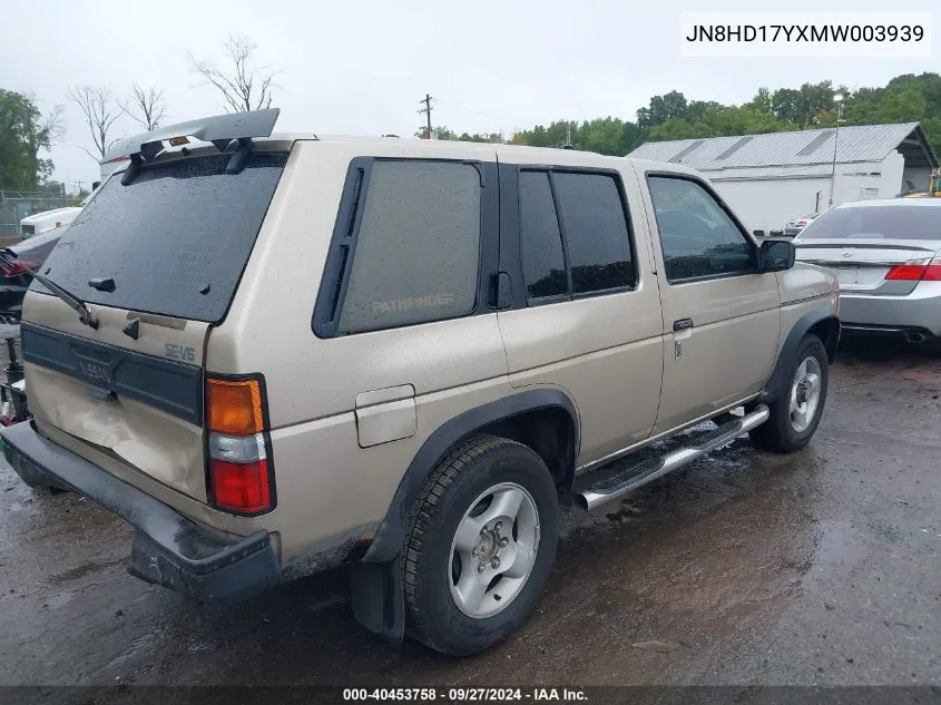 1991 Nissan Pathfinder Xe/Se VIN: JN8HD17YXMW003939 Lot: 40453758