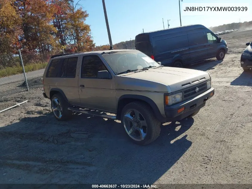 1991 Nissan Pathfinder Xe/Se VIN: JN8HD17YXMW003939 Lot: 40663637