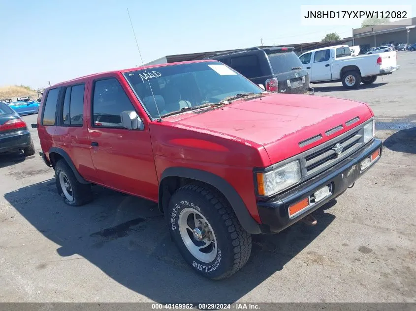 1993 Nissan Pathfinder Xe/Se VIN: JN8HD17YXPW112082 Lot: 40169952