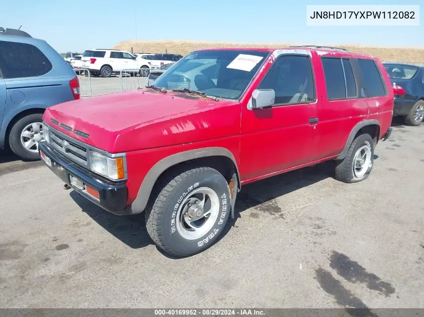 1993 Nissan Pathfinder Xe/Se VIN: JN8HD17YXPW112082 Lot: 40169952