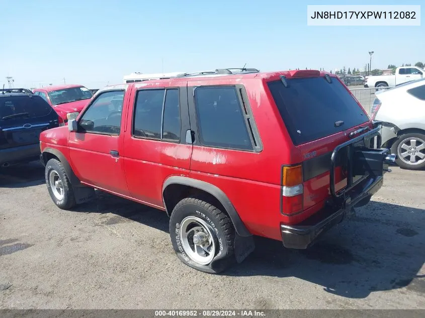 1993 Nissan Pathfinder Xe/Se VIN: JN8HD17YXPW112082 Lot: 40169952