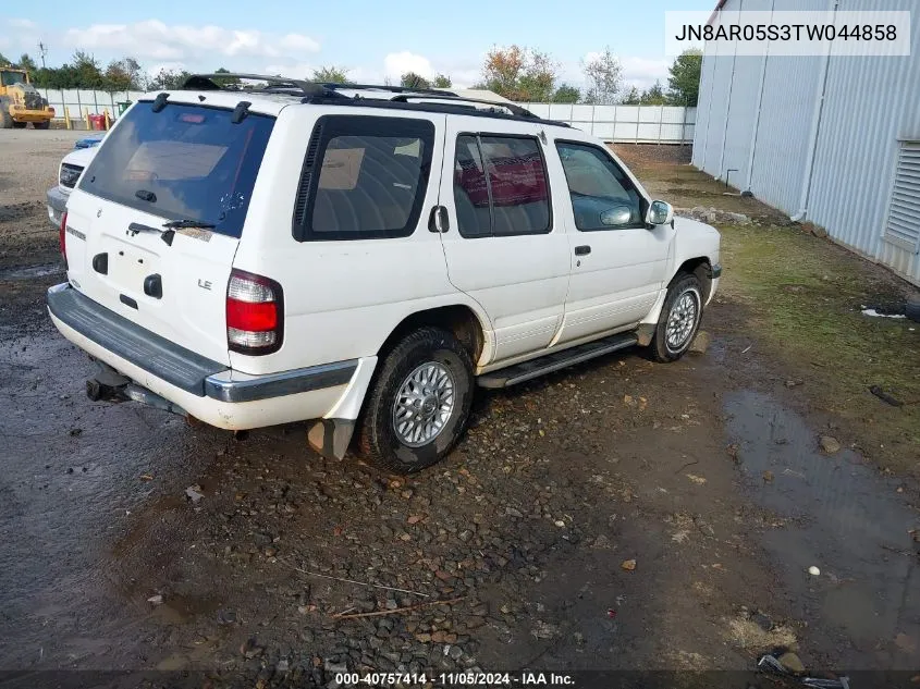 1996 Nissan Pathfinder Xe/Le VIN: JN8AR05S3TW044858 Lot: 40757414