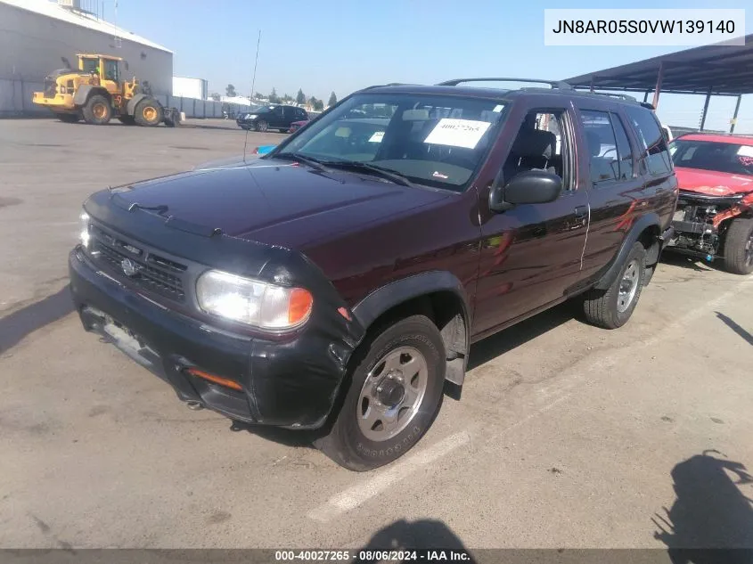 JN8AR05S0VW139140 1997 Nissan Pathfinder Le/Xe