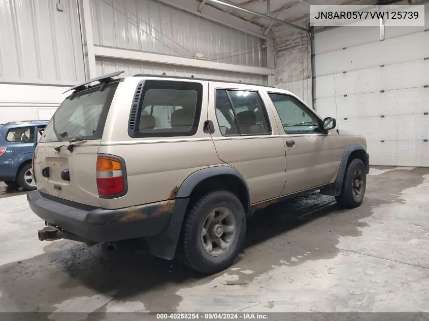 1997 Nissan Pathfinder Le/Se/Xe VIN: JN8AR05Y7VW125739 Lot: 40258254