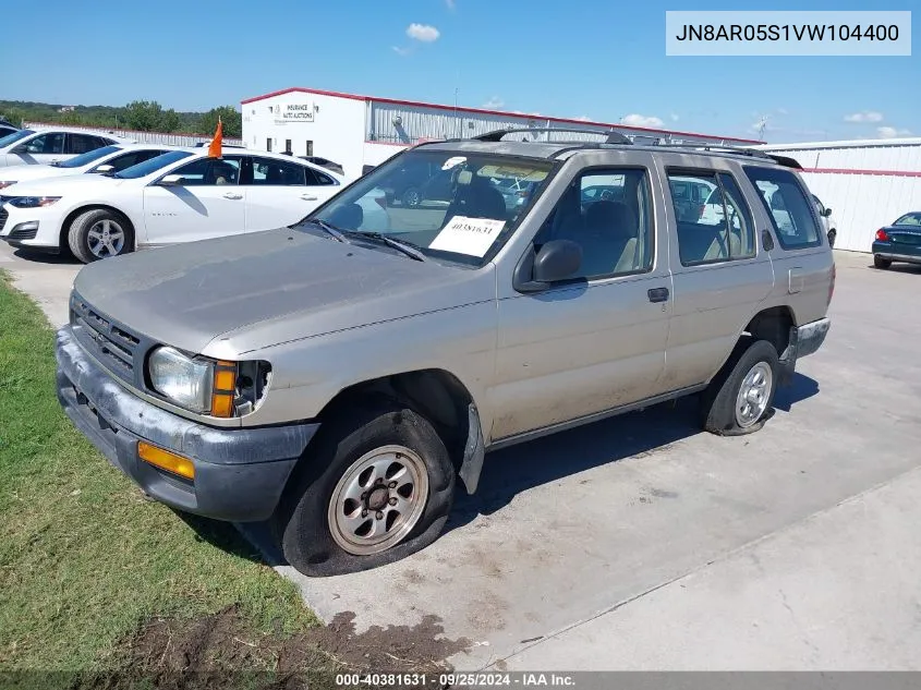 1997 Nissan Pathfinder Le/Xe VIN: JN8AR05S1VW104400 Lot: 40381631