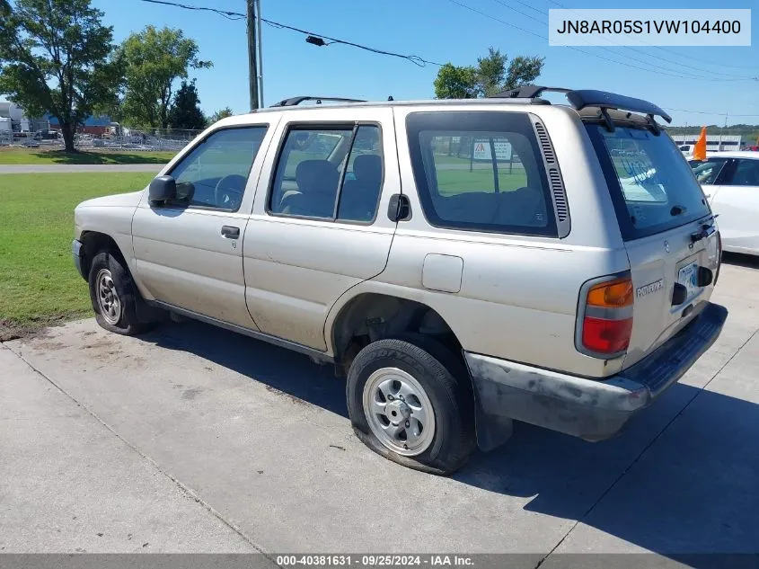 1997 Nissan Pathfinder Le/Xe VIN: JN8AR05S1VW104400 Lot: 40381631