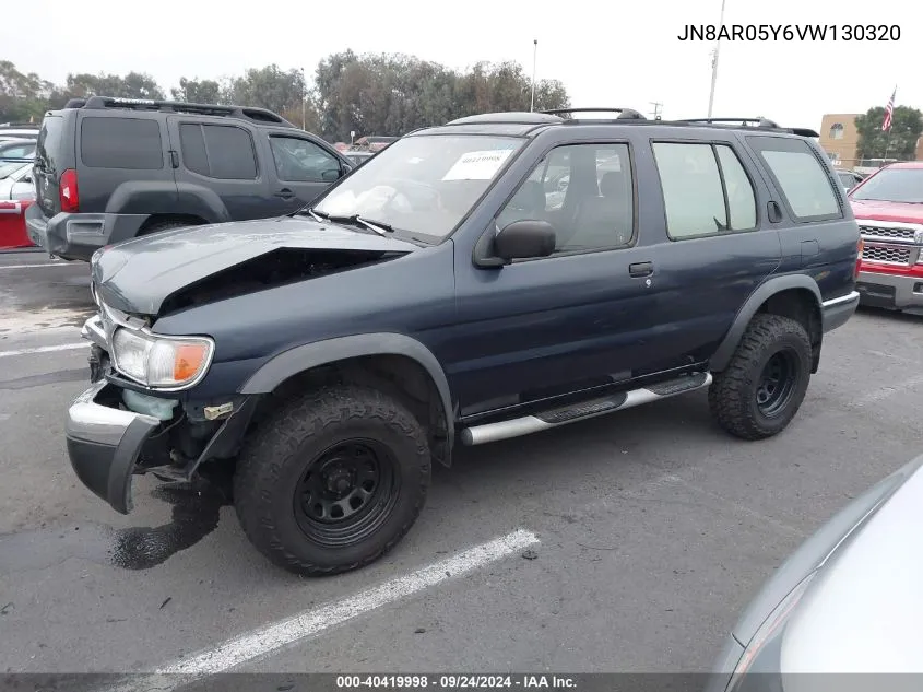 JN8AR05Y6VW130320 1997 Nissan Pathfinder Le/Se/Xe