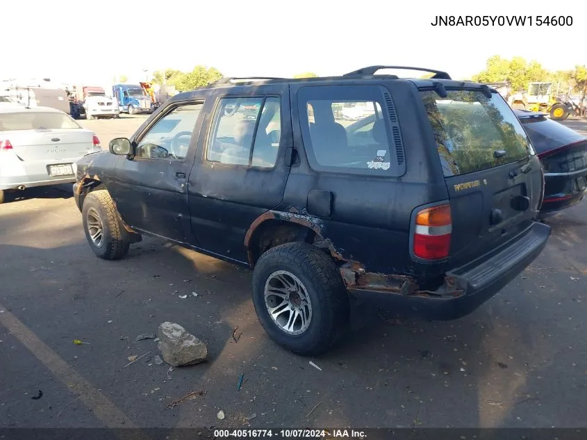 1997 Nissan Pathfinder Le/Se/Xe VIN: JN8AR05Y0VW154600 Lot: 40516774