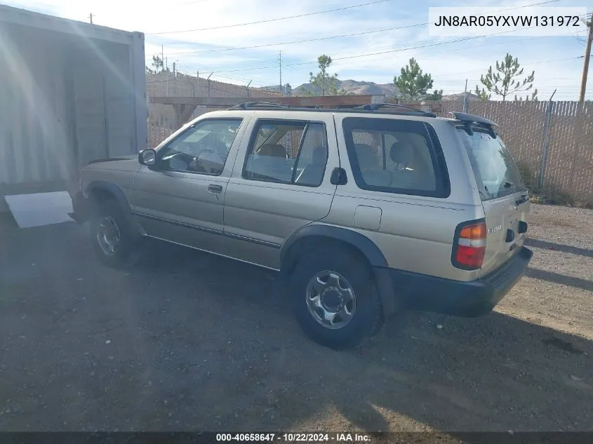 1997 Nissan Pathfinder Le/Se/Xe VIN: JN8AR05YXVW131972 Lot: 40658647