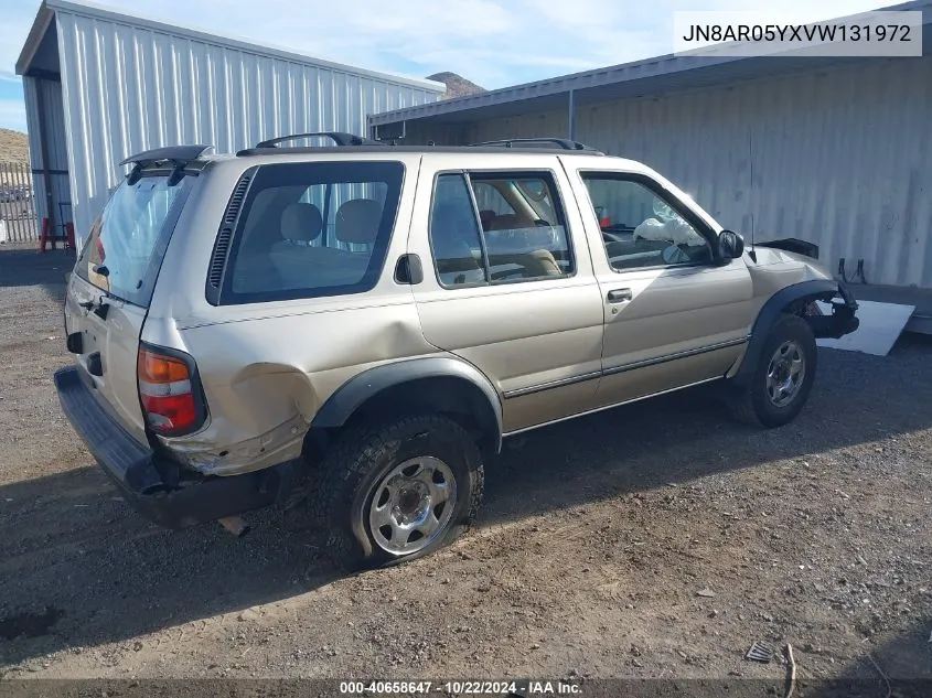 1997 Nissan Pathfinder Le/Se/Xe VIN: JN8AR05YXVW131972 Lot: 40658647