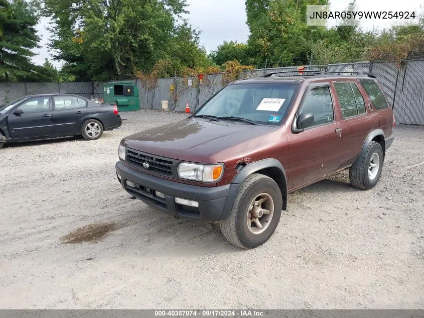 1998 Nissan Pathfinder Le/Se/Xe VIN: JN8AR05Y9WW254924 Lot: 40357074