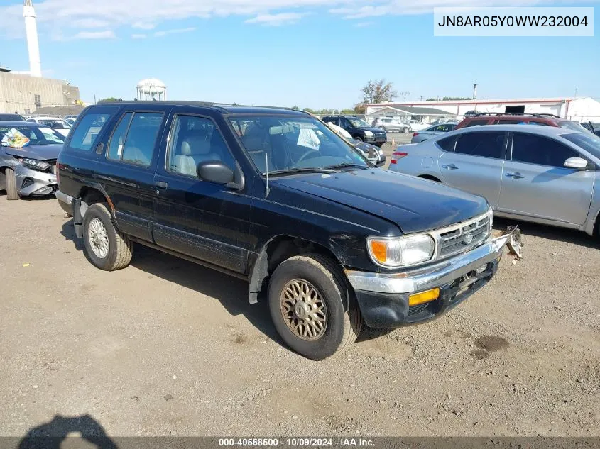 1998 Nissan Pathfinder Le/Se/Xe VIN: JN8AR05Y0WW232004 Lot: 40558500