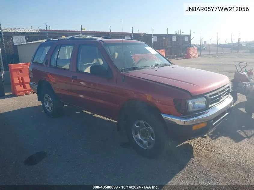 1998 Nissan Pathfinder Le/Se/Xe VIN: JN8AR05Y7WW212056 Lot: 40580099