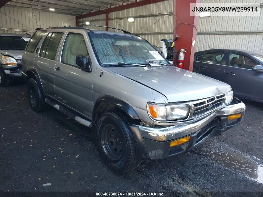 1998 Nissan Pathfinder Le/Se/Xe VIN: JN8AR05Y8WW239914 Lot: 40738674