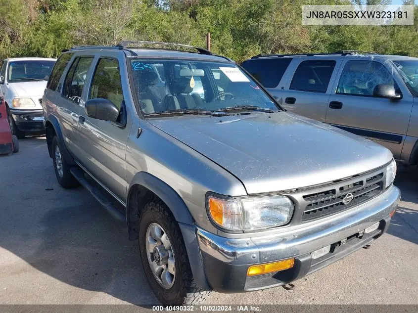 1999 Nissan Pathfinder Le/Se/Xe VIN: JN8AR05SXXW323181 Lot: 40490332