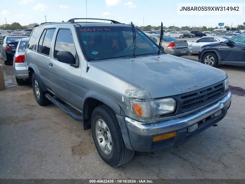 1999 Nissan Pathfinder Le/Se/Xe VIN: JN8AR05S9XW314942 Lot: 40622435