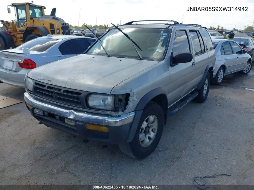 1999 Nissan Pathfinder Le/Se/Xe VIN: JN8AR05S9XW314942 Lot: 40622435