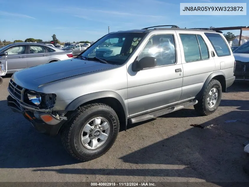 1999 Nissan Pathfinder Le/Se/Xe VIN: JN8AR05Y9XW323872 Lot: 40802915