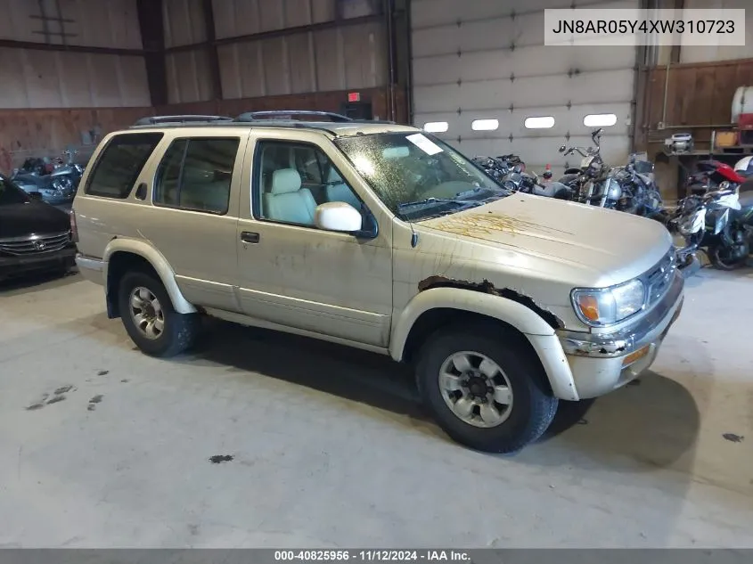 1999 Nissan Pathfinder Le/Se/Xe VIN: JN8AR05Y4XW310723 Lot: 40825956