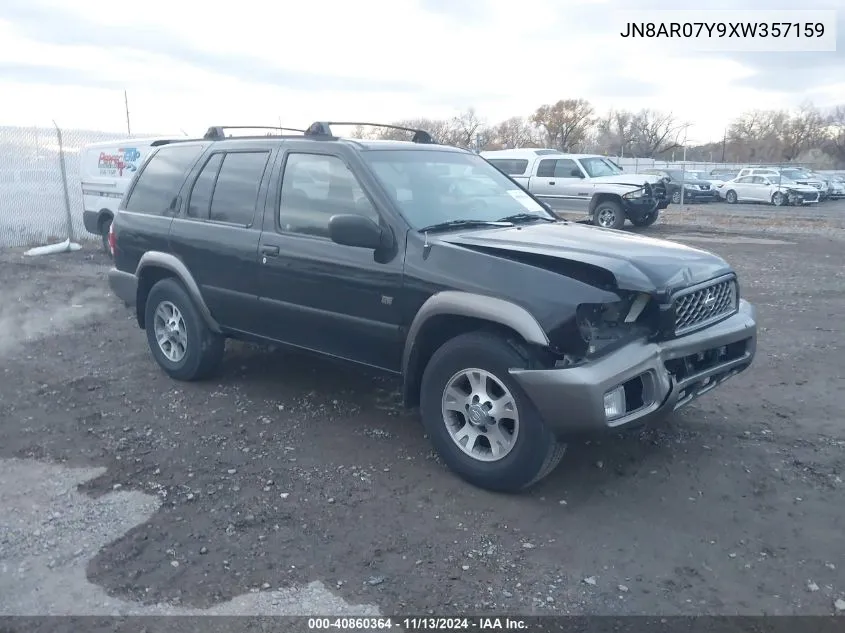 1999 Nissan Pathfinder Le/Se/Xe VIN: JN8AR07Y9XW357159 Lot: 40860364