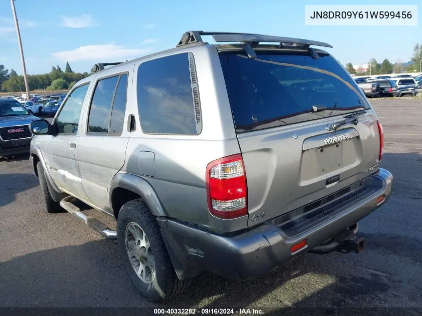 2001 Nissan Pathfinder Le/Se/Xe VIN: JN8DR09Y61W599456 Lot: 40332282